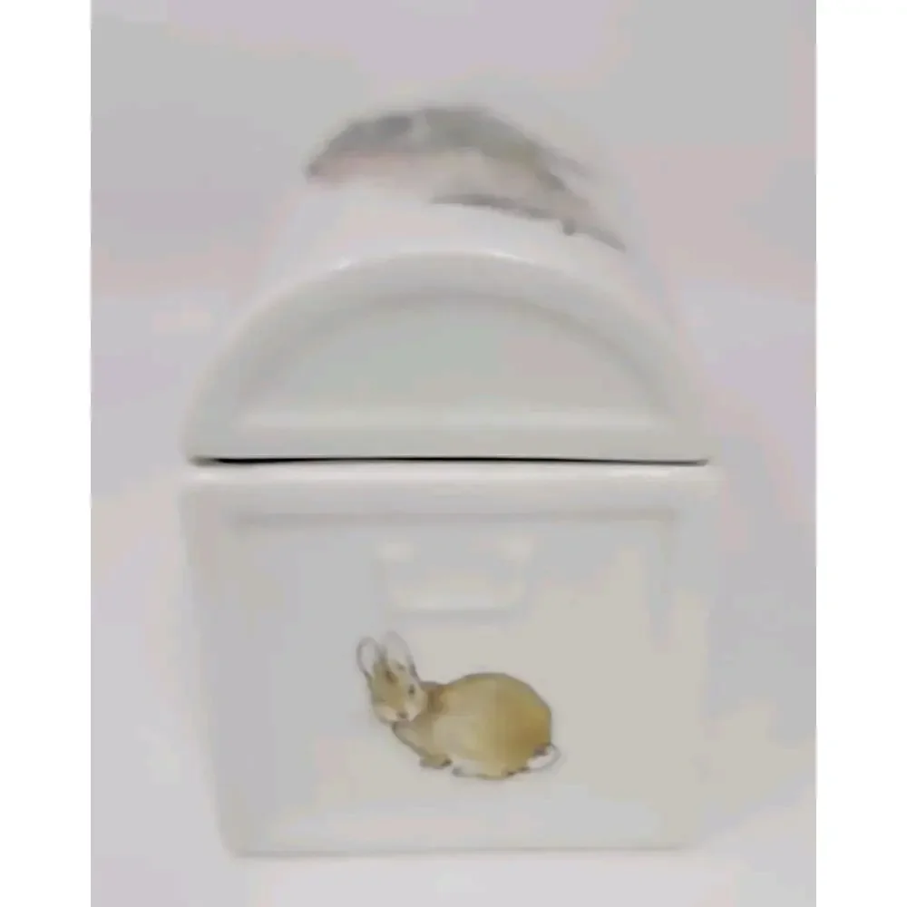 Vintage Wedgwood Peter Rabbit Accessory‎ Case W Lid U147